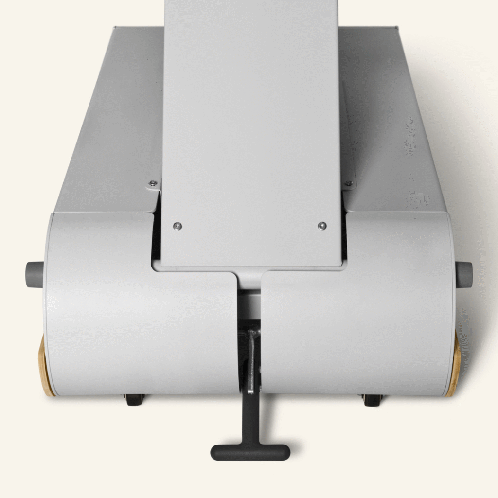 Onderstel gelakt staal naggura swop behandelstoelen