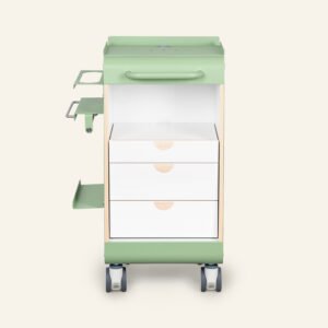 Hap+ apparatenwagen naggura met 2 lades