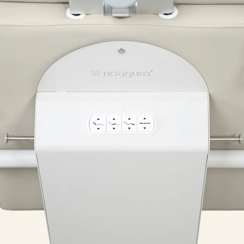 Bedieningspaneel van luxe massagestoel